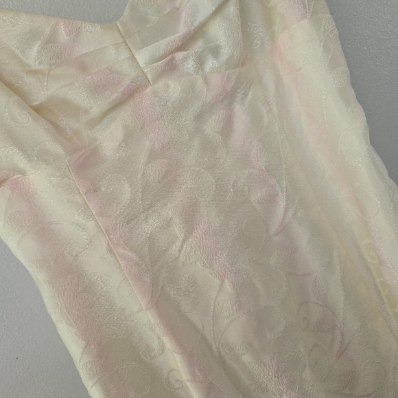 Vintage Zum Zum Pink Stripes Tulle Mermaid Dress sz 9 *needs Cleaned* - Picture 5 of 16